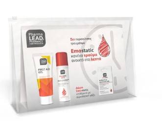 Pharmalead Hemostatic Kit With First Aid Gel, 50ml, .